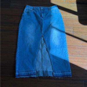 Jean skirt